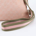 Gucci GG Canvas Sherry Line Leather Shoulder Bag Crossbody — view 2