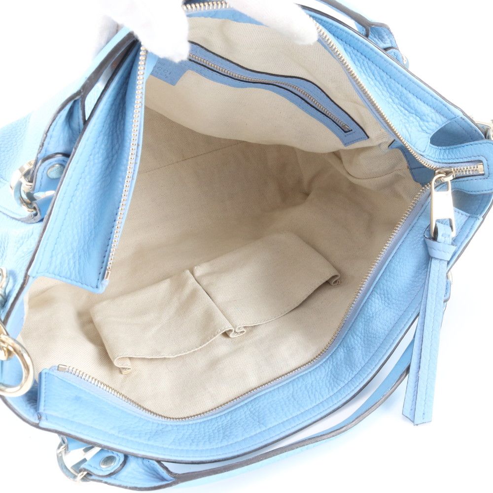 Gucci Miss GG Leather 2-Way Shoulder Bag Crossbody Hand Tote — view 7
