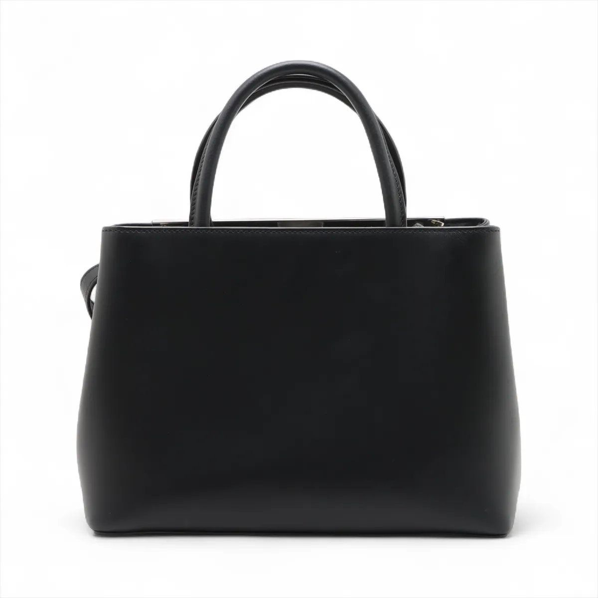 Fendi Petit Toujours Leather 2-Way Handbag Crossbody Shoulder Tote Bag — view 2
