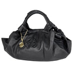 Loewe Nappa Aire Handbag Anagram Leather Black