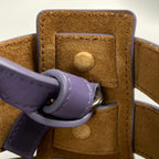 Bottega Veneta the Shell Handbag 2-Way Leather Purple — view 8