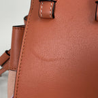 Loewe Handbag Paula's Ibiza Hammock Mini Floral Leather Salmon Pink — view 4