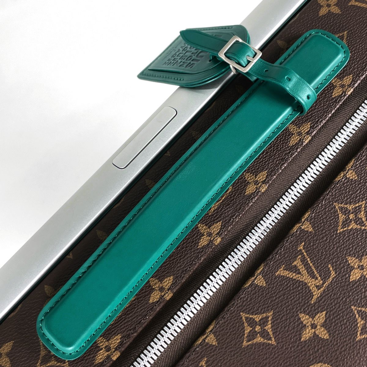 Louis Vuitton Horizon 55 Travel Bag Suitcase Tsa Lock Monogram Brown Borneo — view 6