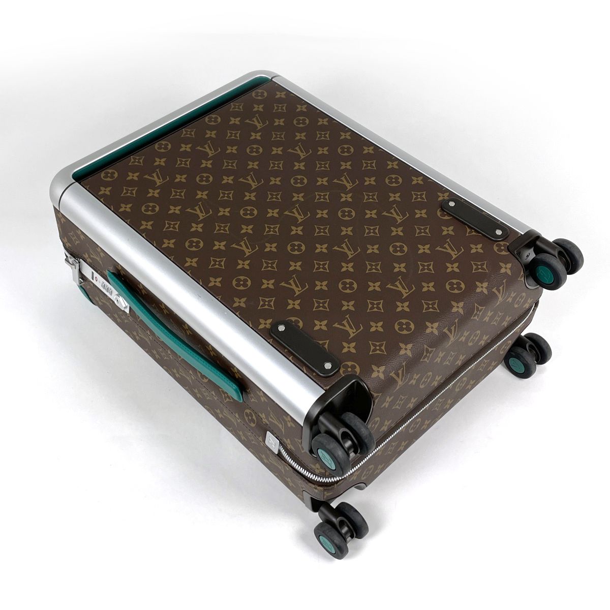 Louis Vuitton Horizon 55 Travel Bag Suitcase Tsa Lock Monogram Brown Borneo — view 2