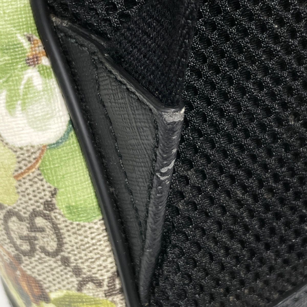 Gucci Backpack GG Blue Mus Flower Supreme Beige Black — view 5