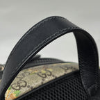Gucci Backpack GG Blue Mus Flower Supreme Beige Black — view 7