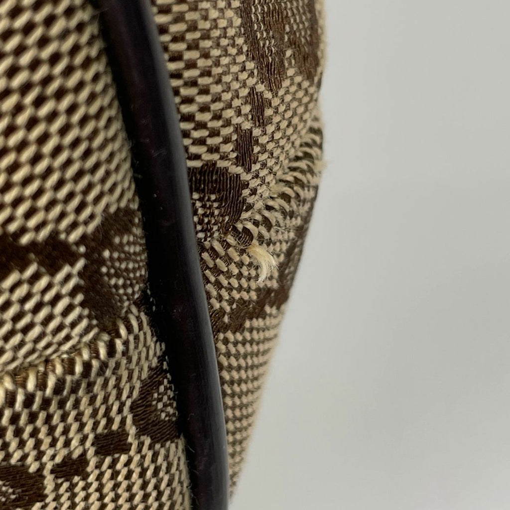 Gucci Shoulder Bag GG Pattern Canvas Beige Brown — view 3