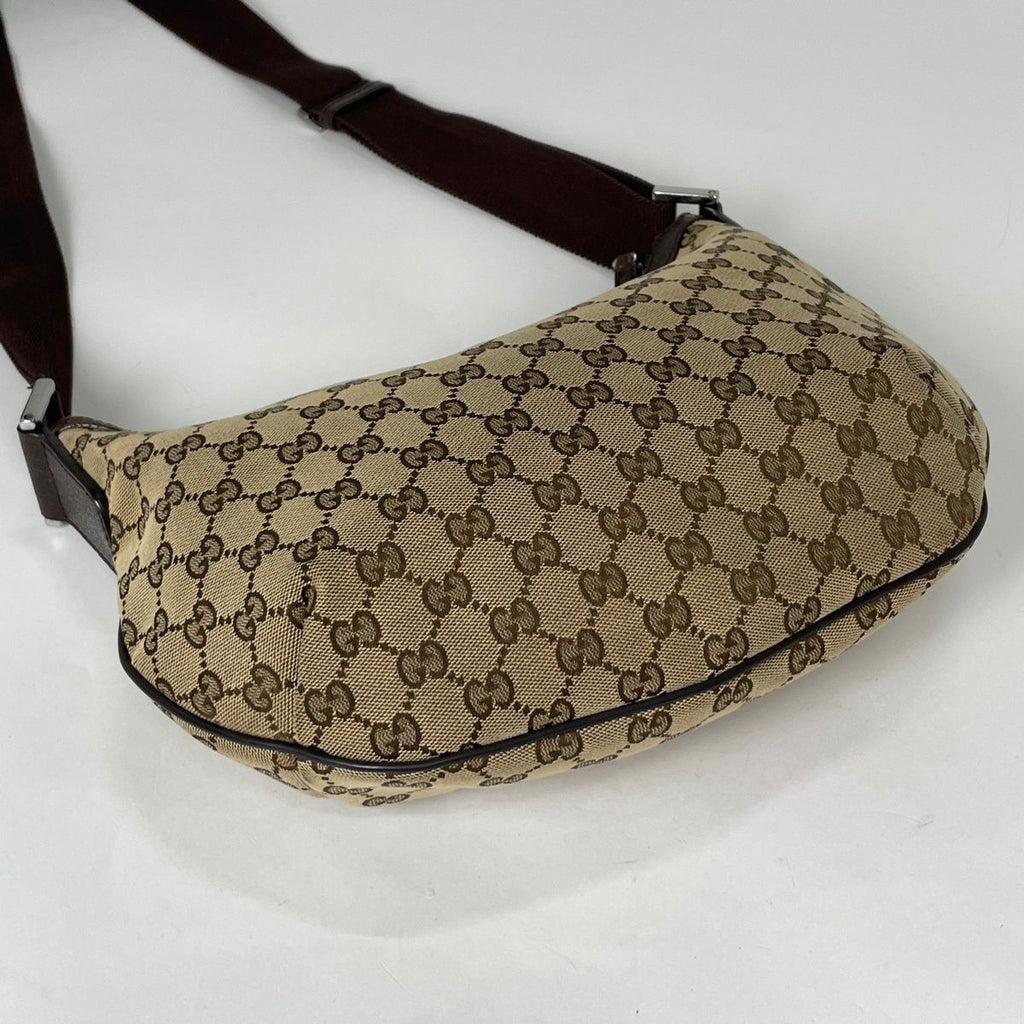 Gucci Shoulder Bag GG Pattern Canvas Beige Brown — view 2