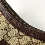 Gucci Shoulder Bag GG Pattern Canvas Beige Brown — view 4