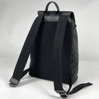 Dior Backpack Oblique Jacquard Trotter Canvas Black — view 2