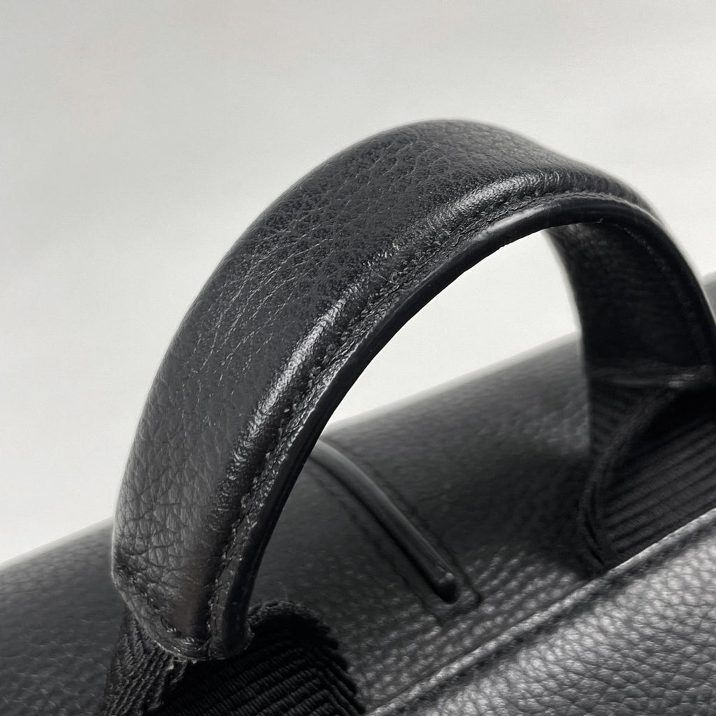 Dior Backpack Oblique Jacquard Trotter Canvas Black — view 6