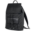 Dior Backpack Oblique Jacquard Trotter Canvas Black