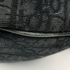 Dior Backpack Oblique Jacquard Trotter Canvas Black — view 5