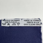 Hermes Carre 90 Envol Scarf Hito Silk Navy Multicolor — view 2
