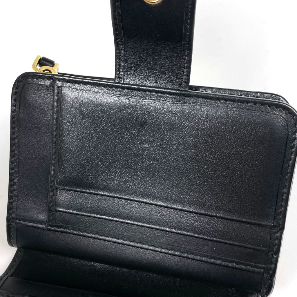 Prada Bifold Wallet Leather Nero — view 5