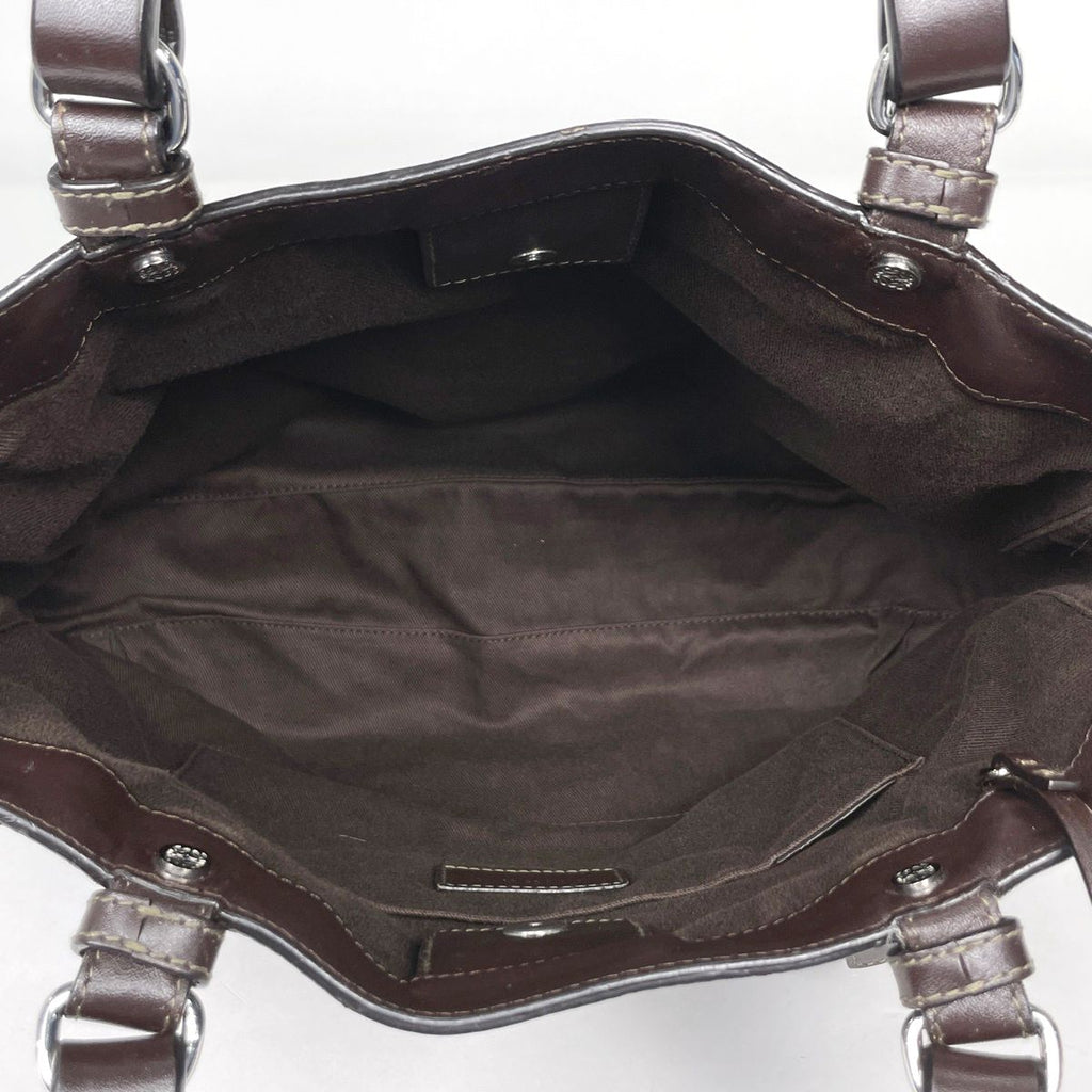 Loewe Handbag Anagram Dark Brown — view 7