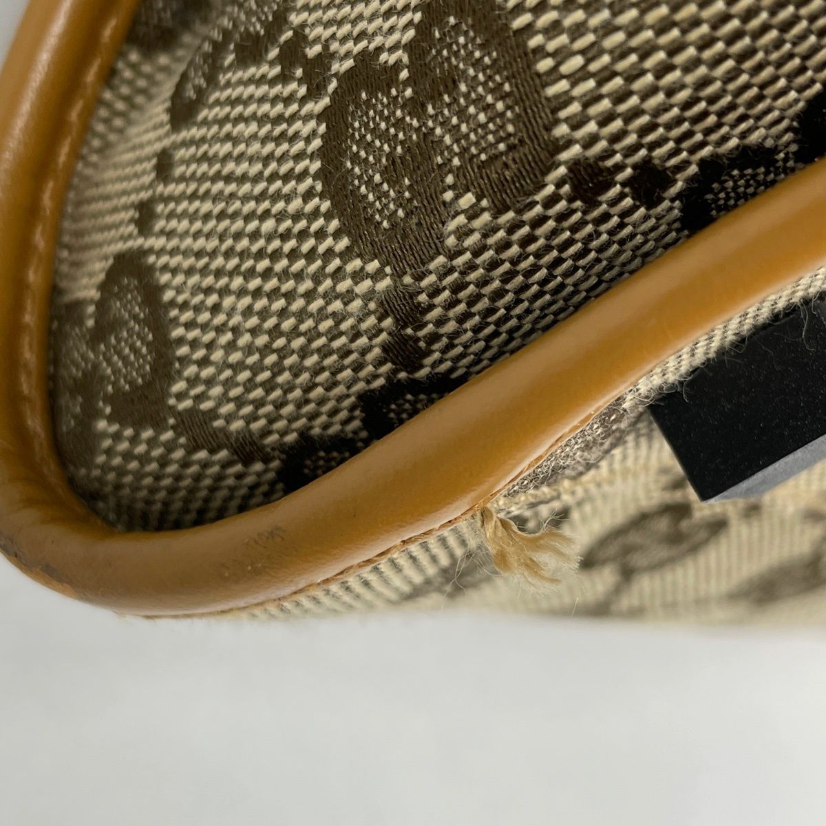 Gucci Shoulder Bag Jackie Line GG Pattern Canvas Beige Brown — view 4