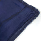 Louis Vuitton Shawl Monogram Echarpe Velvet Rayon Silk Navy Scarf — view 3