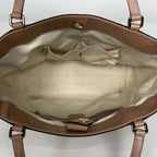 Gucci Handbag GG Pattern Mayfair Ribbon Canvas Beige Pink — view 6