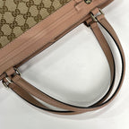 Gucci Handbag GG Pattern Mayfair Ribbon Canvas Beige Pink — view 4