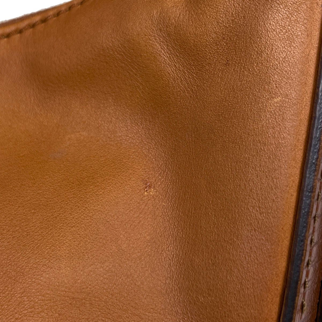 Gucci Shoulder Bag Horsebit Leather Brown — view 5