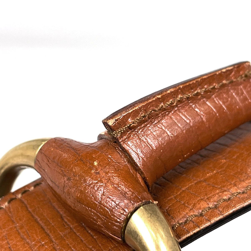 Gucci Shoulder Bag Horsebit Leather Brown — view 6