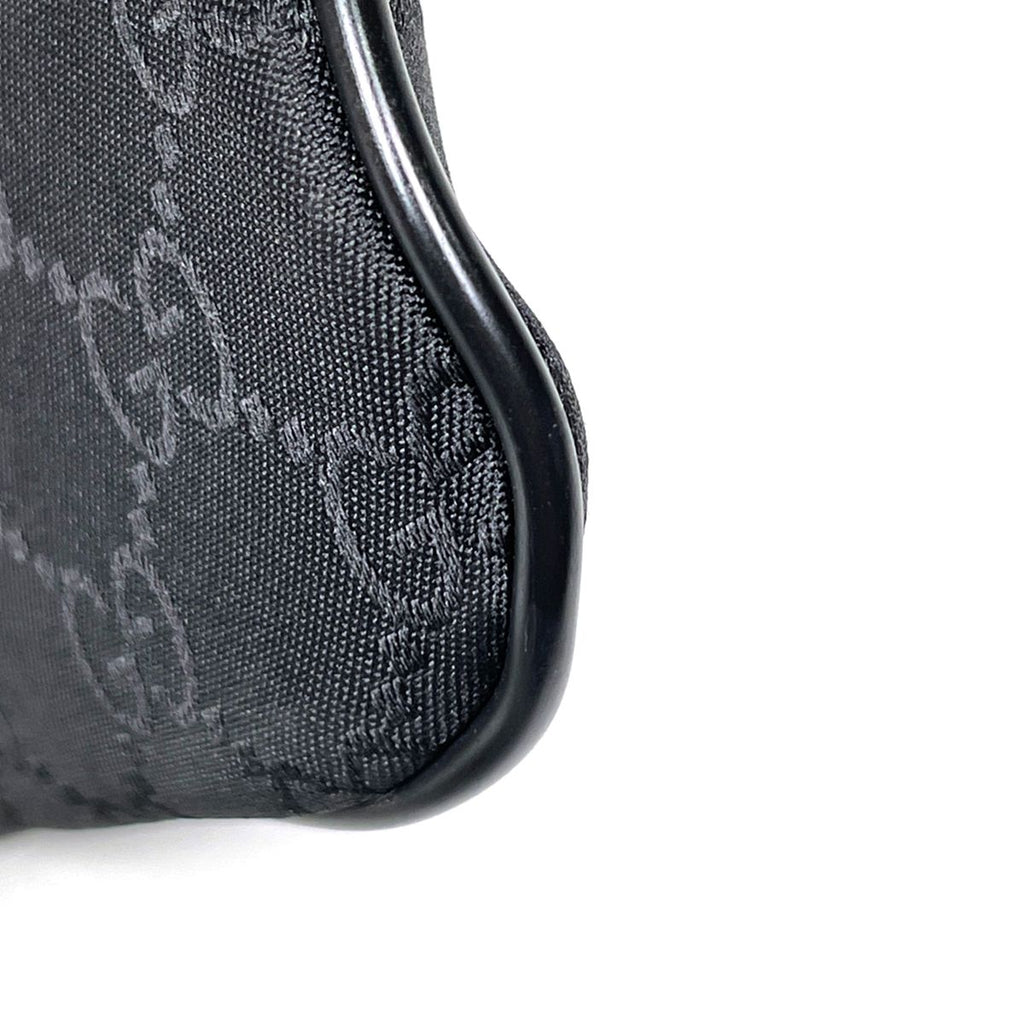 Gucci Shoulder Bag GG Pattern Web Nylon Black — view 3