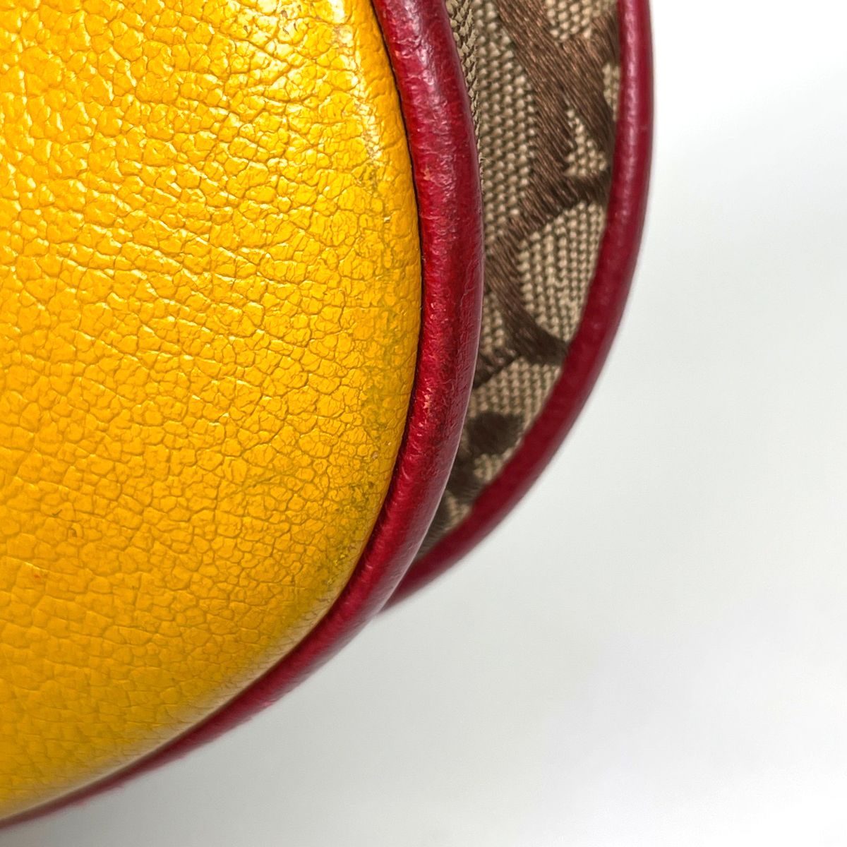Dior Shoulder Bag Rasta Trotter Pattern Canvas Brown Multicolor — view 6