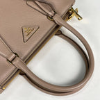 Prada Galleria Bag Handbag 2-Way Saffiano Leather Beige — view 4