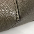 Celine Tote Bag Cabas Phantom Small Leather Gray — view 3