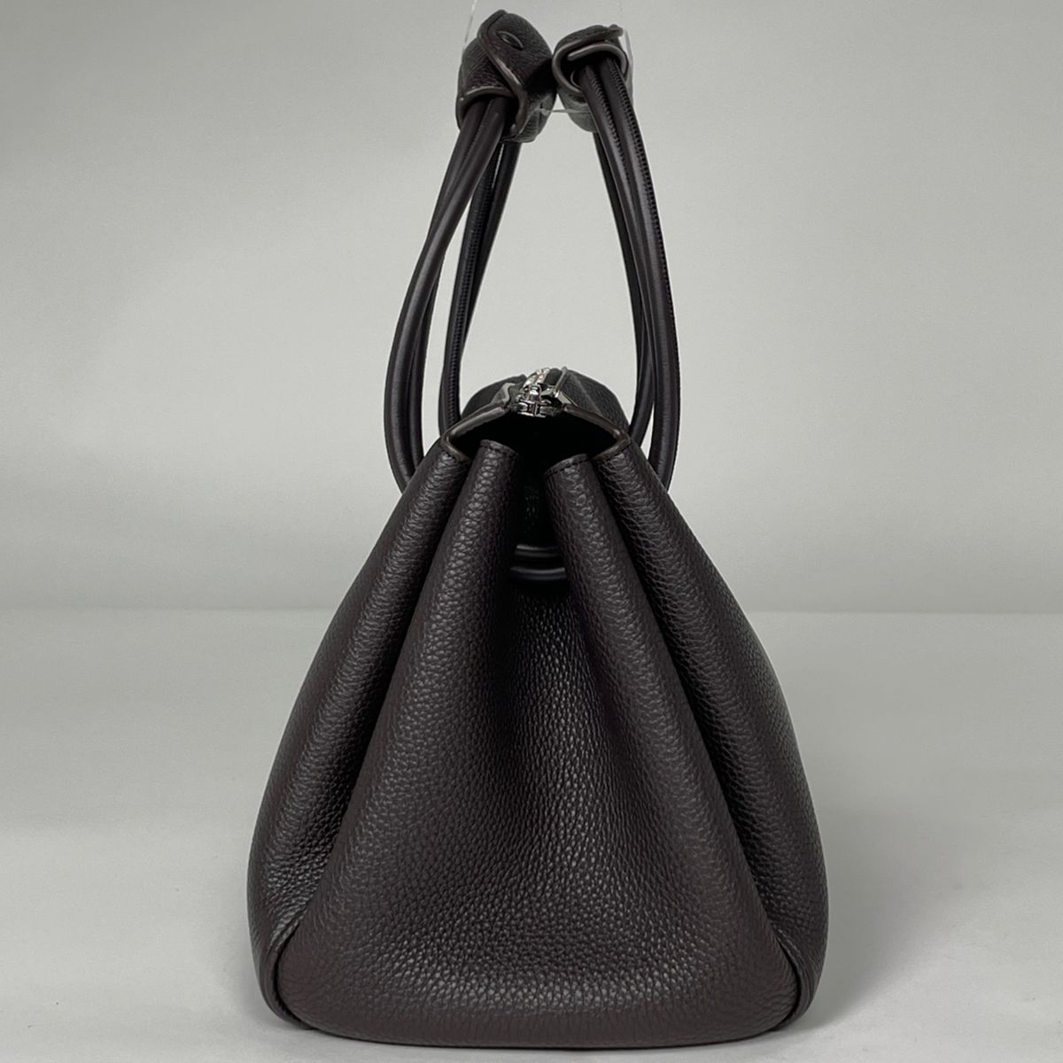 Loewe Handbag Made Tall 2-Way Leather Dark Brown — view 4