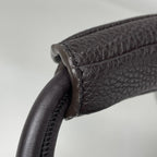 Loewe Handbag Made Tall 2-Way Leather Dark Brown — view 7