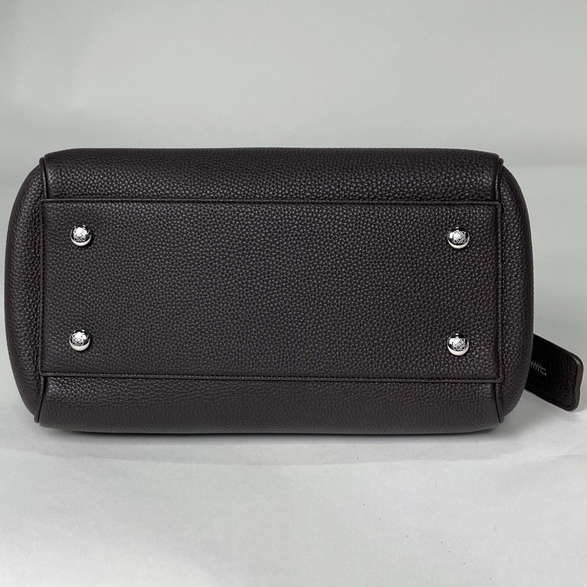 Loewe Handbag Made Tall 2-Way Leather Dark Brown — view 5