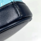 Gucci Handbag GG Pattern 2-Way Leather Blue — view 3