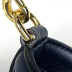 Gucci Handbag GG Pattern 2-Way Leather Blue — view 4