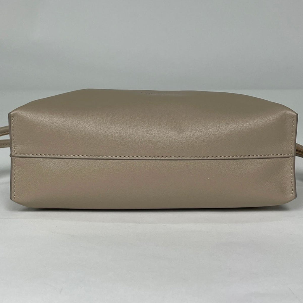 Loewe Flamenco Clutch Mini 2-Way Shoulder Bag Calfskin Beige — view 5