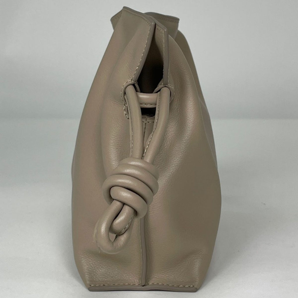 Loewe Flamenco Clutch Mini 2-Way Shoulder Bag Calfskin Beige — view 4