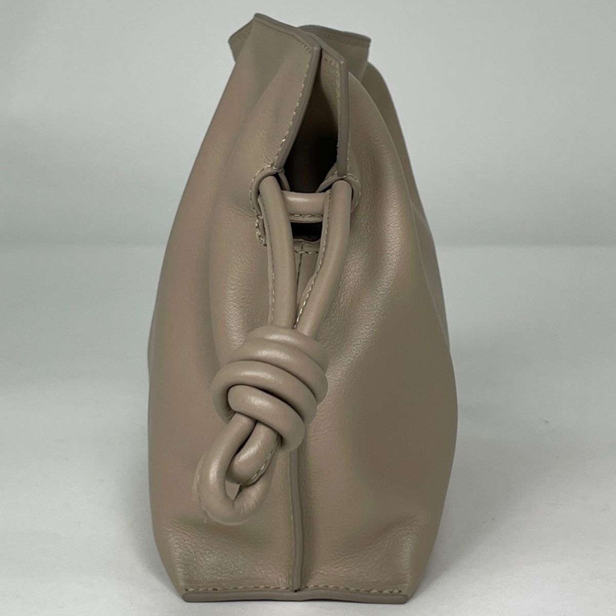 Loewe Flamenco Clutch Mini 2-Way Shoulder Bag Calfskin Beige — view 4