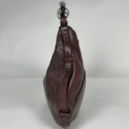 Saint Laurent Shoulder Bag Mombasa Leather Brown — view 2