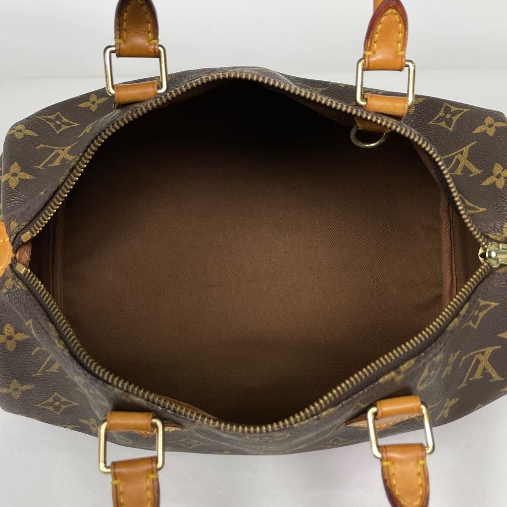 Louis Vuitton Speedy 30 Boston Bag Monogram Brown — view 8