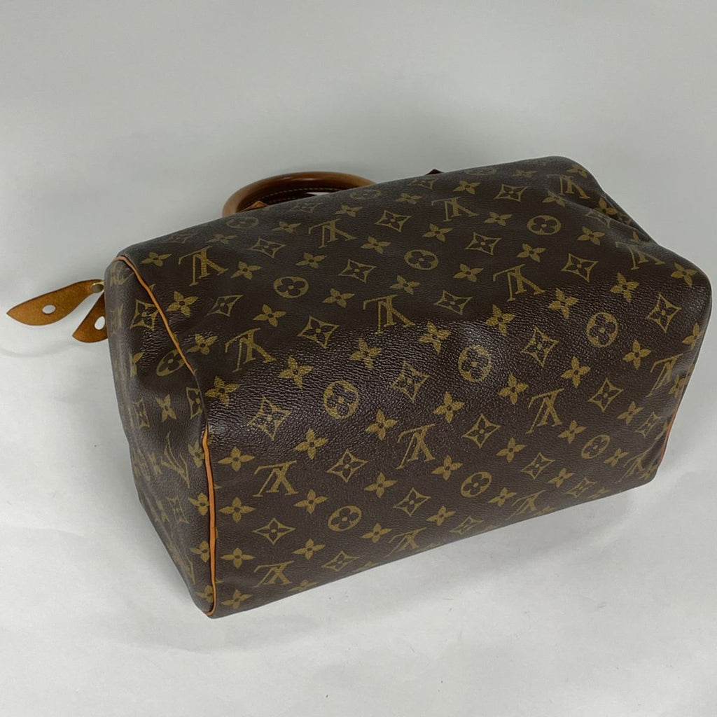 Louis Vuitton Speedy 30 Boston Bag Monogram Brown — view 2