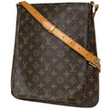 Louis Vuitton Musette Shoulder Bag Monogram Brown