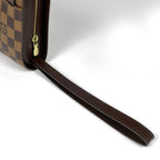 Louis Vuitton Saint Clutch Handle Damier Brown — view 5