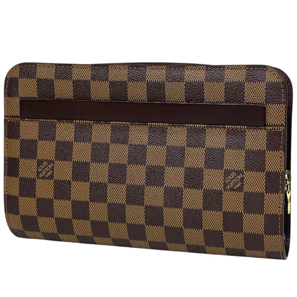 Louis Vuitton Saint Clutch Handle Damier Brown