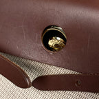 Hermes Herbag PM 2-Way Shoulder Bag Toile Ash Natural Brown — view 4