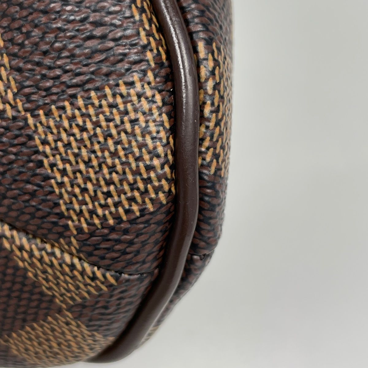 Louis Vuitton Blue Msbeli PM Shoulder Bag Damier Brown — view 3