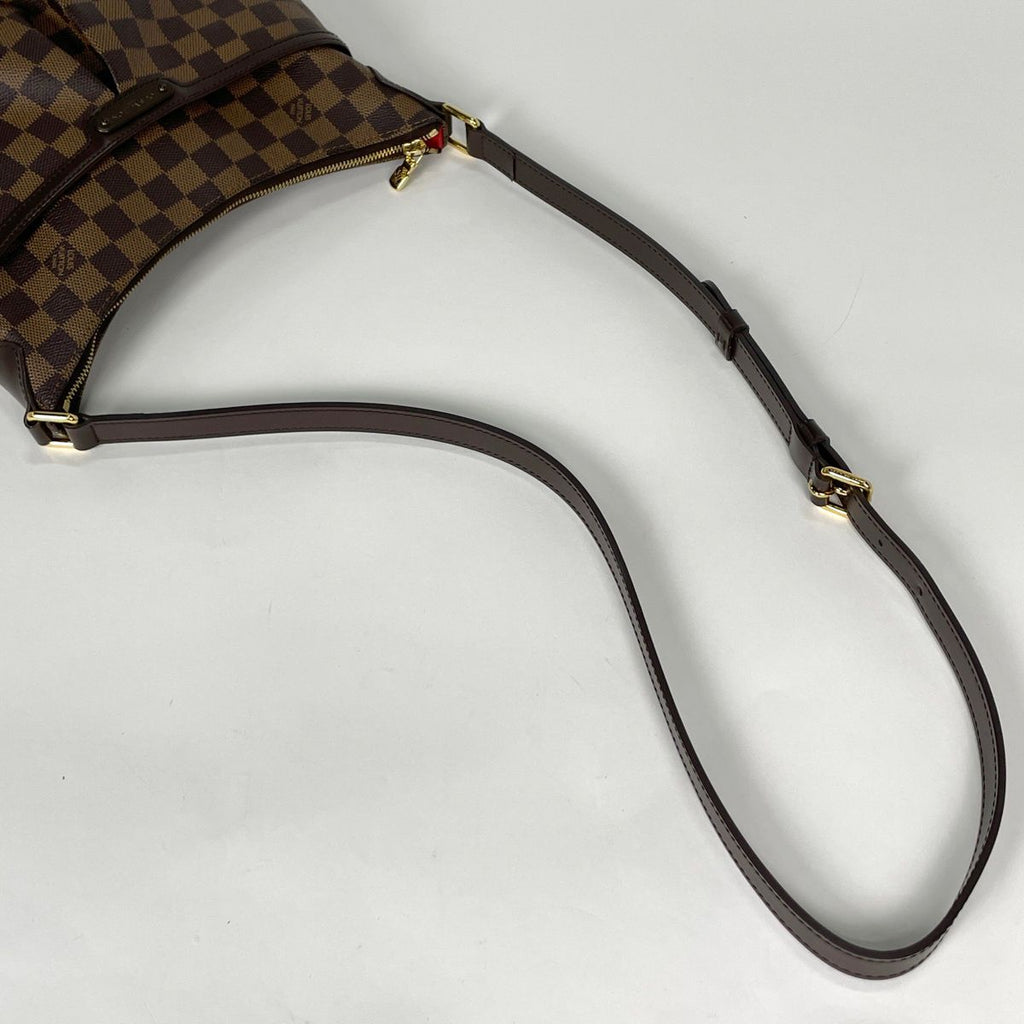 Louis Vuitton Blue Msbeli PM Shoulder Bag Damier Brown — view 6
