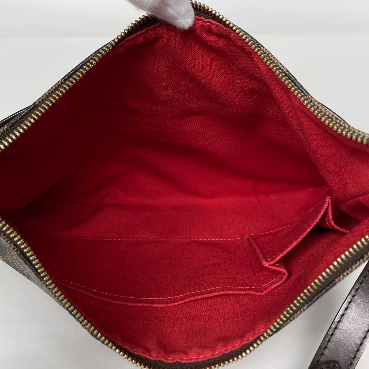 Louis Vuitton Blue Msbeli PM Shoulder Bag Damier Brown — view 7