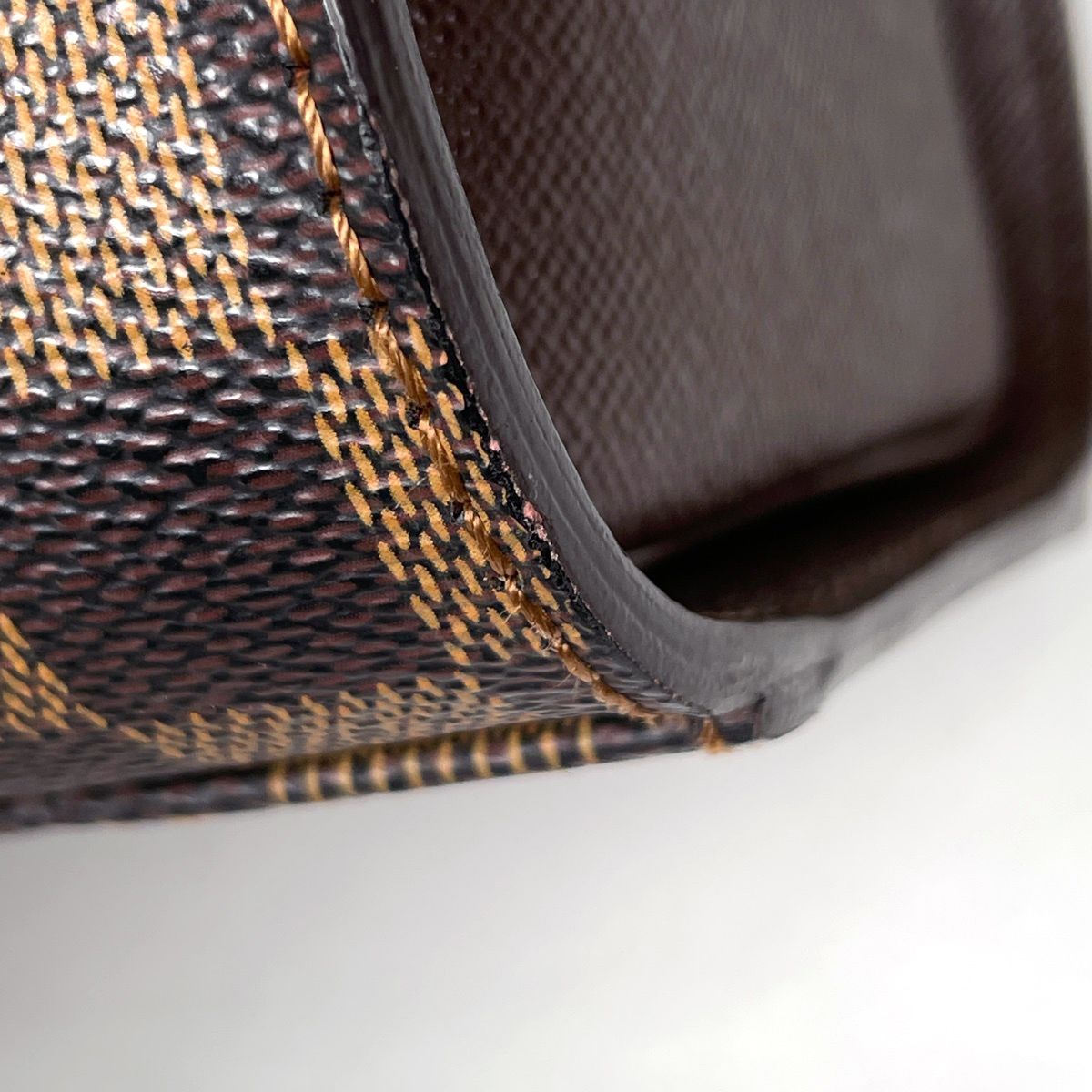 Louis Vuitton Triana Handbag Damier Brown — view 3