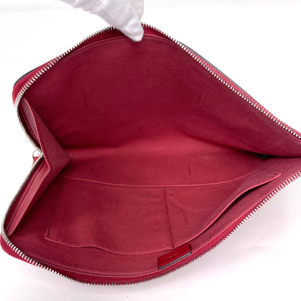 Fendi Clutch Bugs Monster Leather — view 6